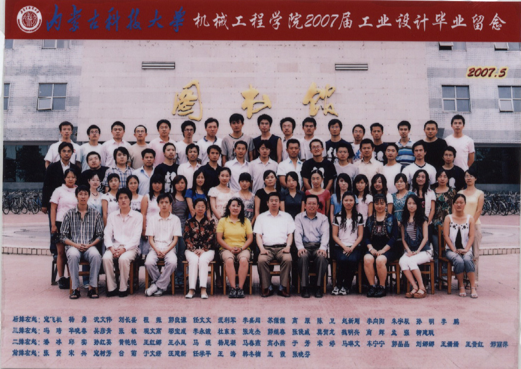 2007届工业设计
